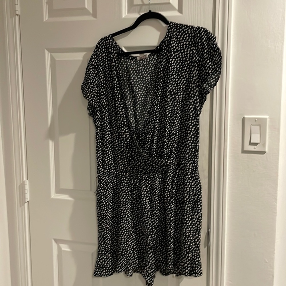 LOFT Polka Dot Romper